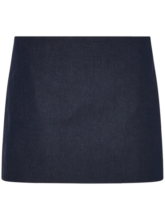 Twill Mini Skirt