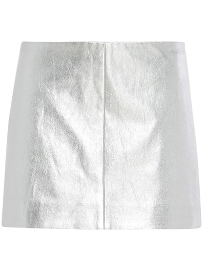 Leather Mini Skirt