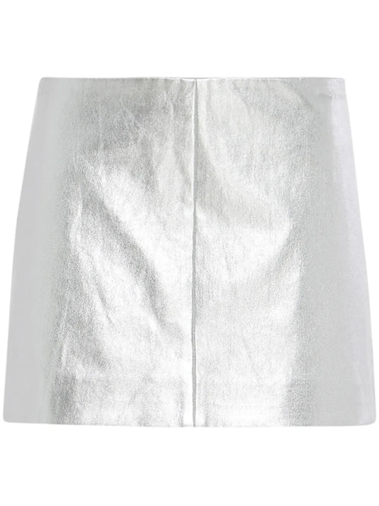 Leather Mini Skirt