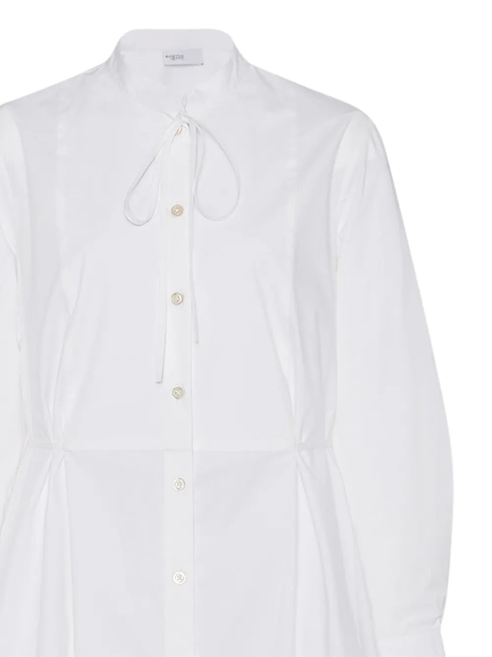 Long-Sleeve Poplin Shirtdress