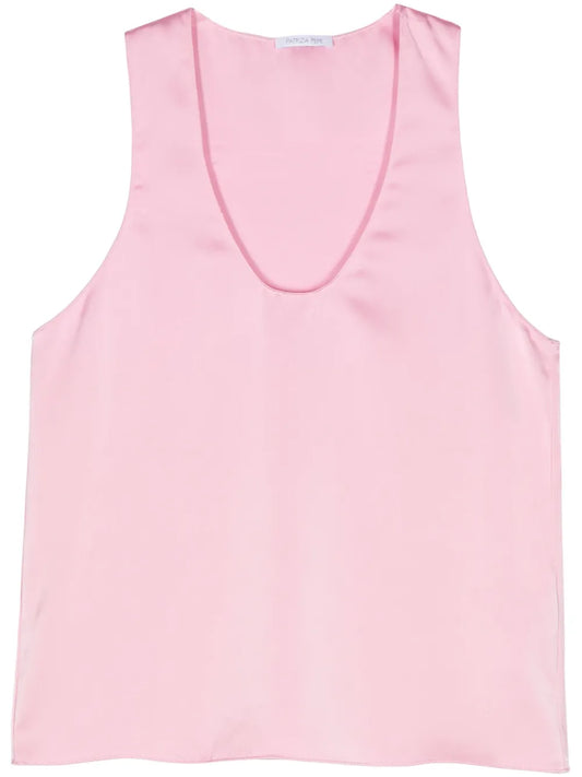 Satin Tank Top