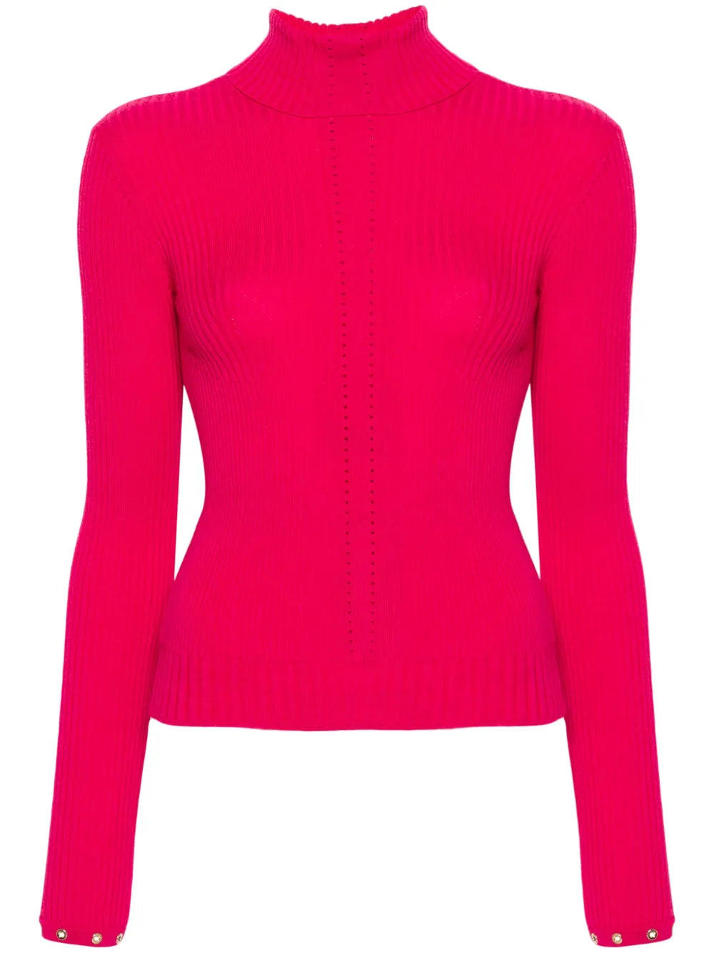 Roll-Neck Ribbed-Knit Jumper