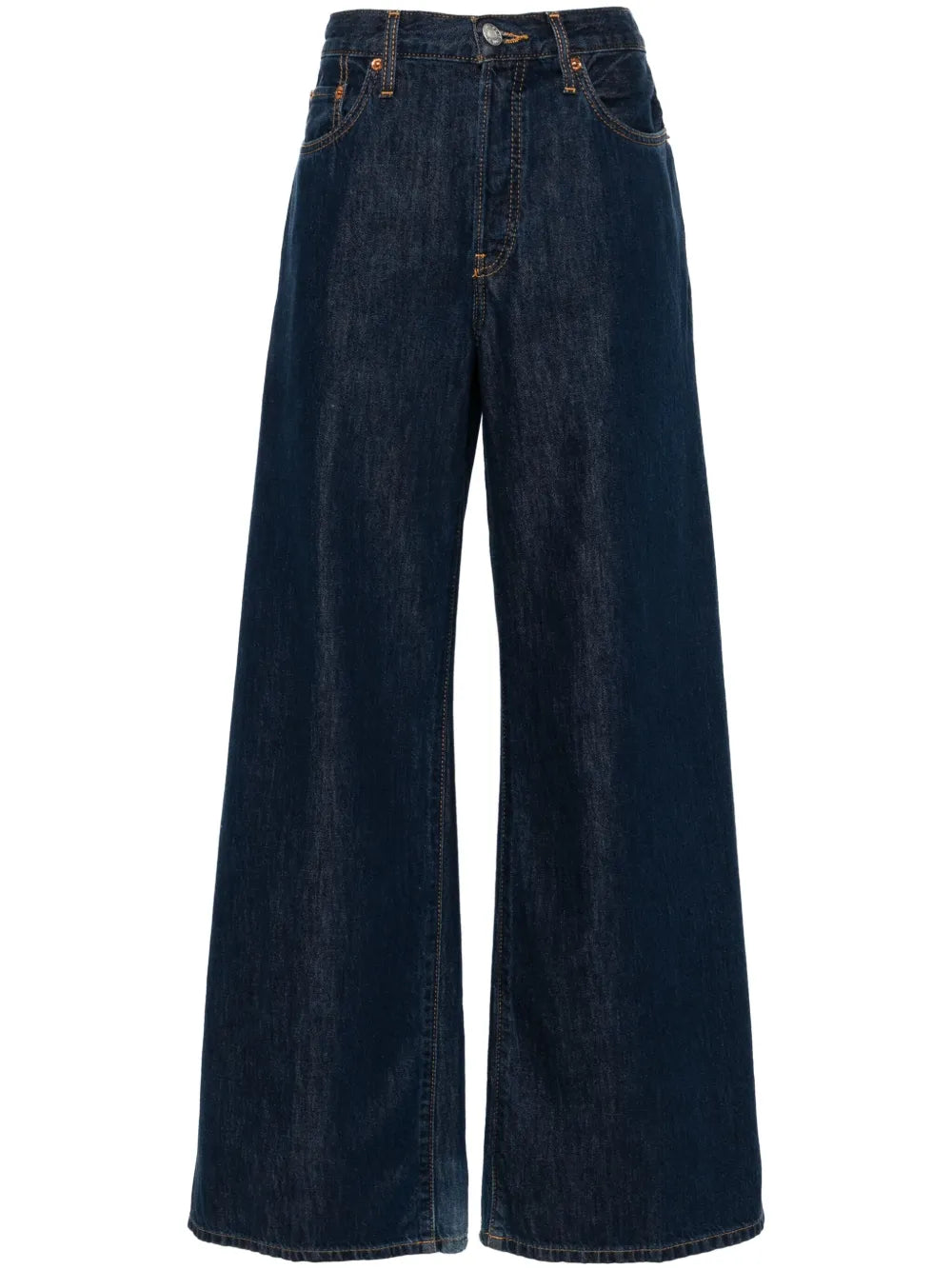 Fortuna Mid-Rise Palazzo Jeans
