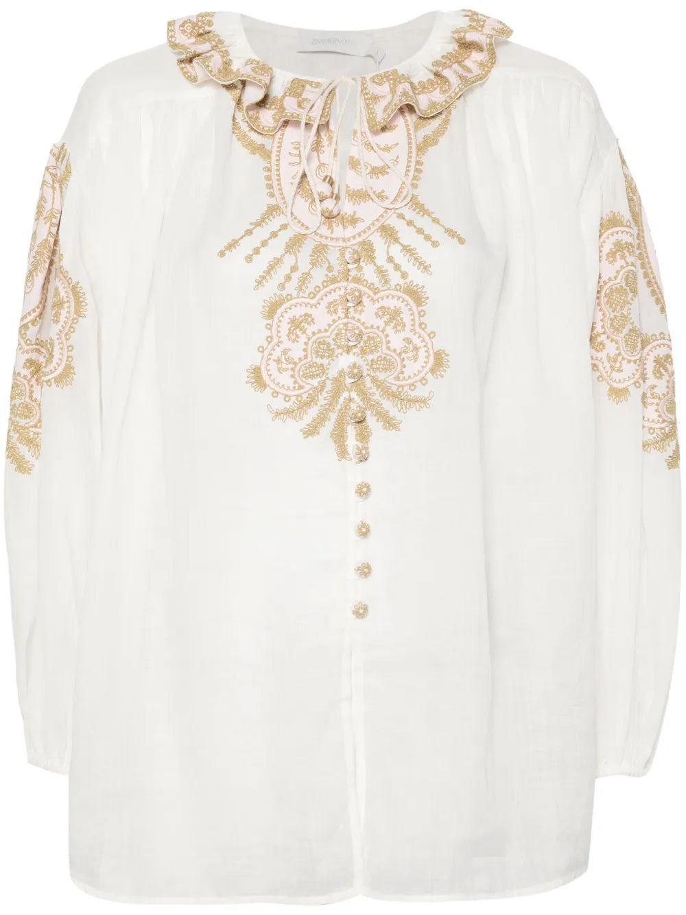 Waverly-Embroidered Blouse