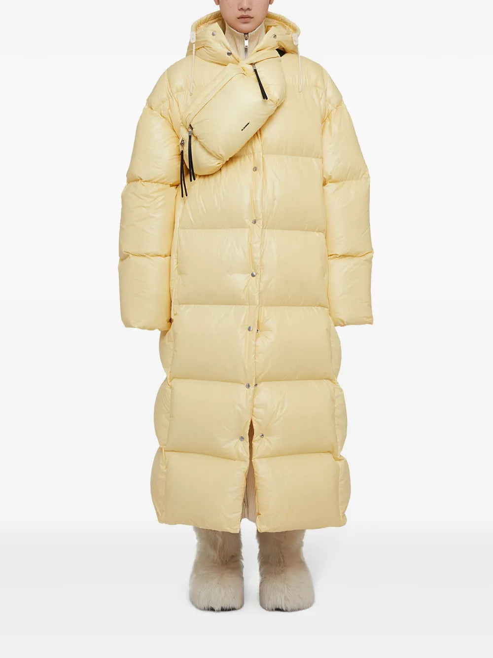 Hooded Padded Parka Coat