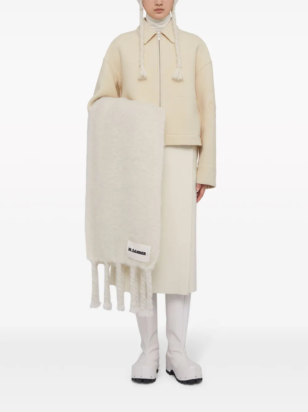 Logo-Embellished Virgin-Wool Jacket