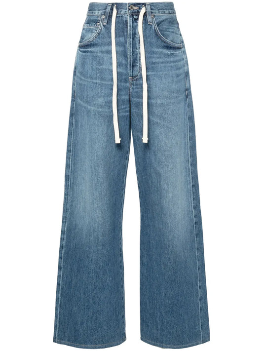 Brynn High-Rise Straight-Leg Jeans
