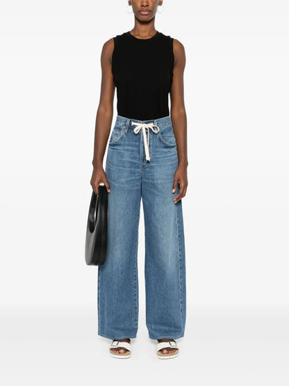 Brynn High-Rise Straight-Leg Jeans