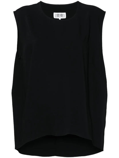 Single-Stitch Sleeveless Top