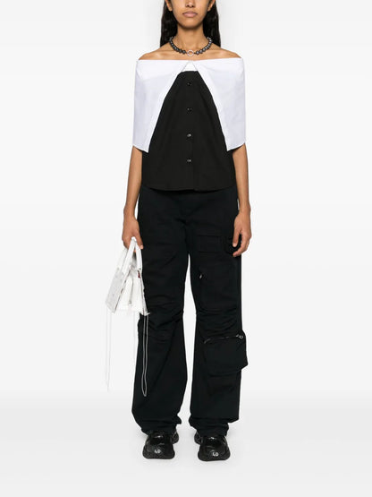 Cargo Straight Trousers