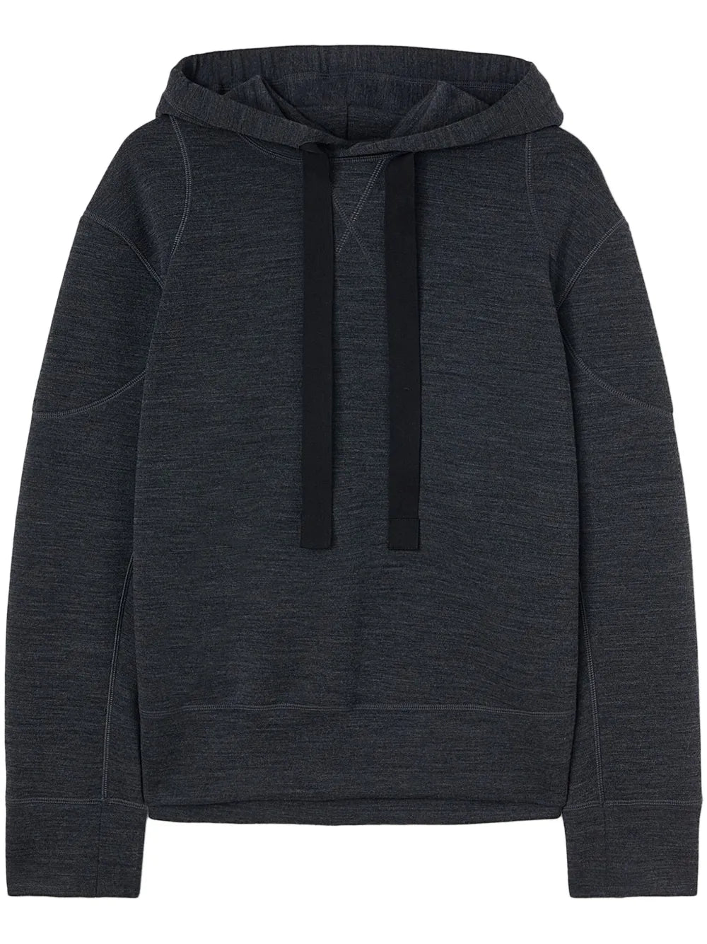 Drawstring Wool Hoodie