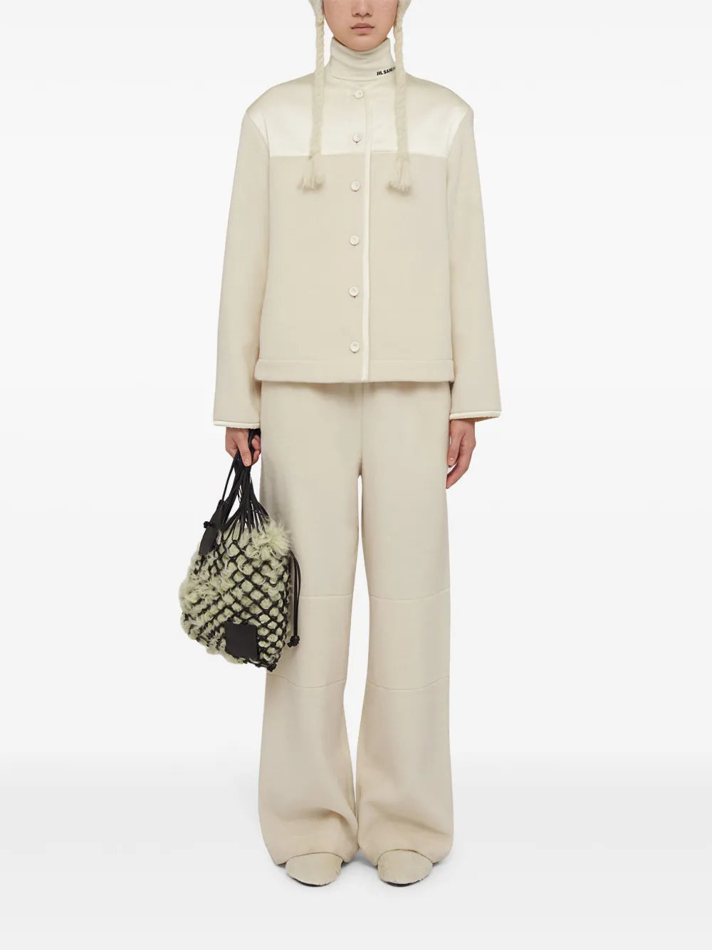 Panelled Fleece Jacket