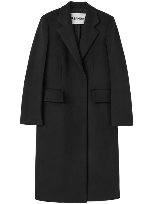Wool Double-Breasted Coat