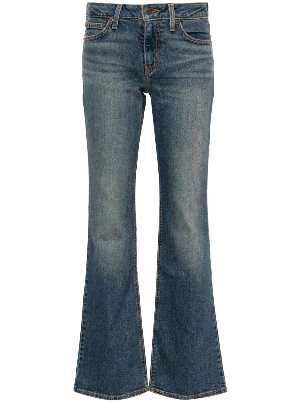Low-Rise Bootcut Jeans