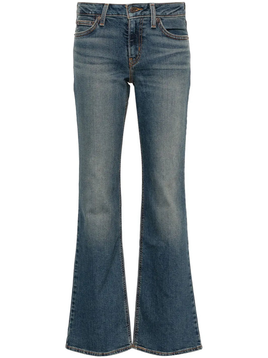 Low-Rise Bootcut Jeans