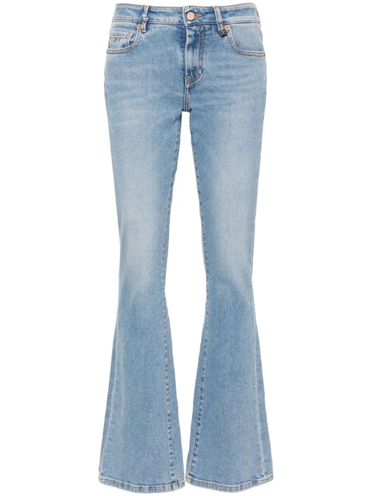 Greta Mid-Rise Bootcut Jeans