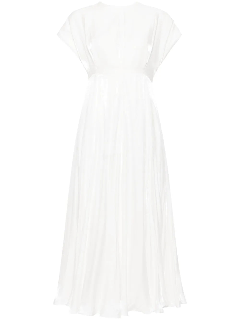 Aimee Satin Midi Dress