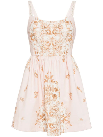 Samira Floral-Print Dress