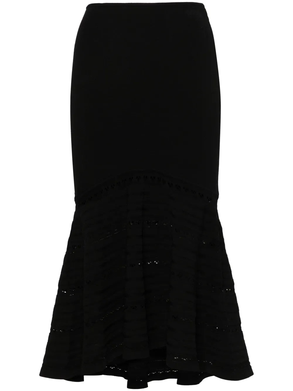 Flared Midi Skirt