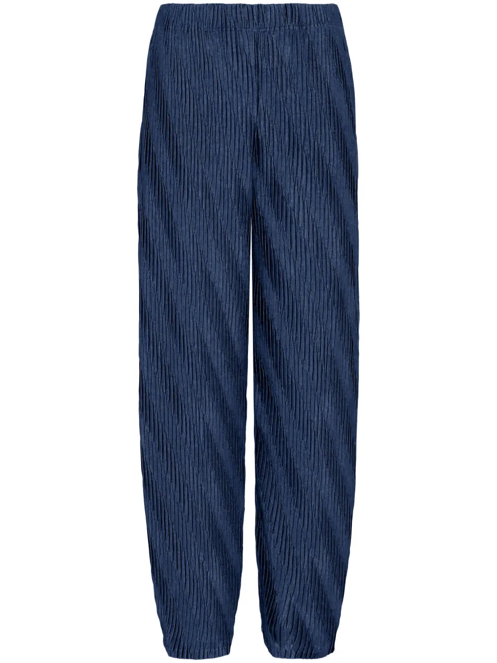 High-Waist Pleated Trousers
