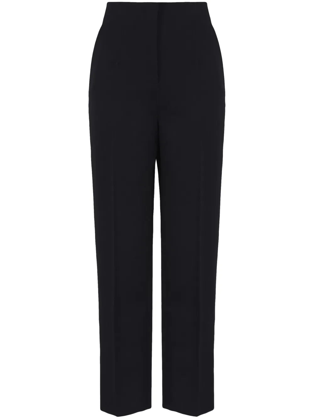 High-Waisted Wool Trousers