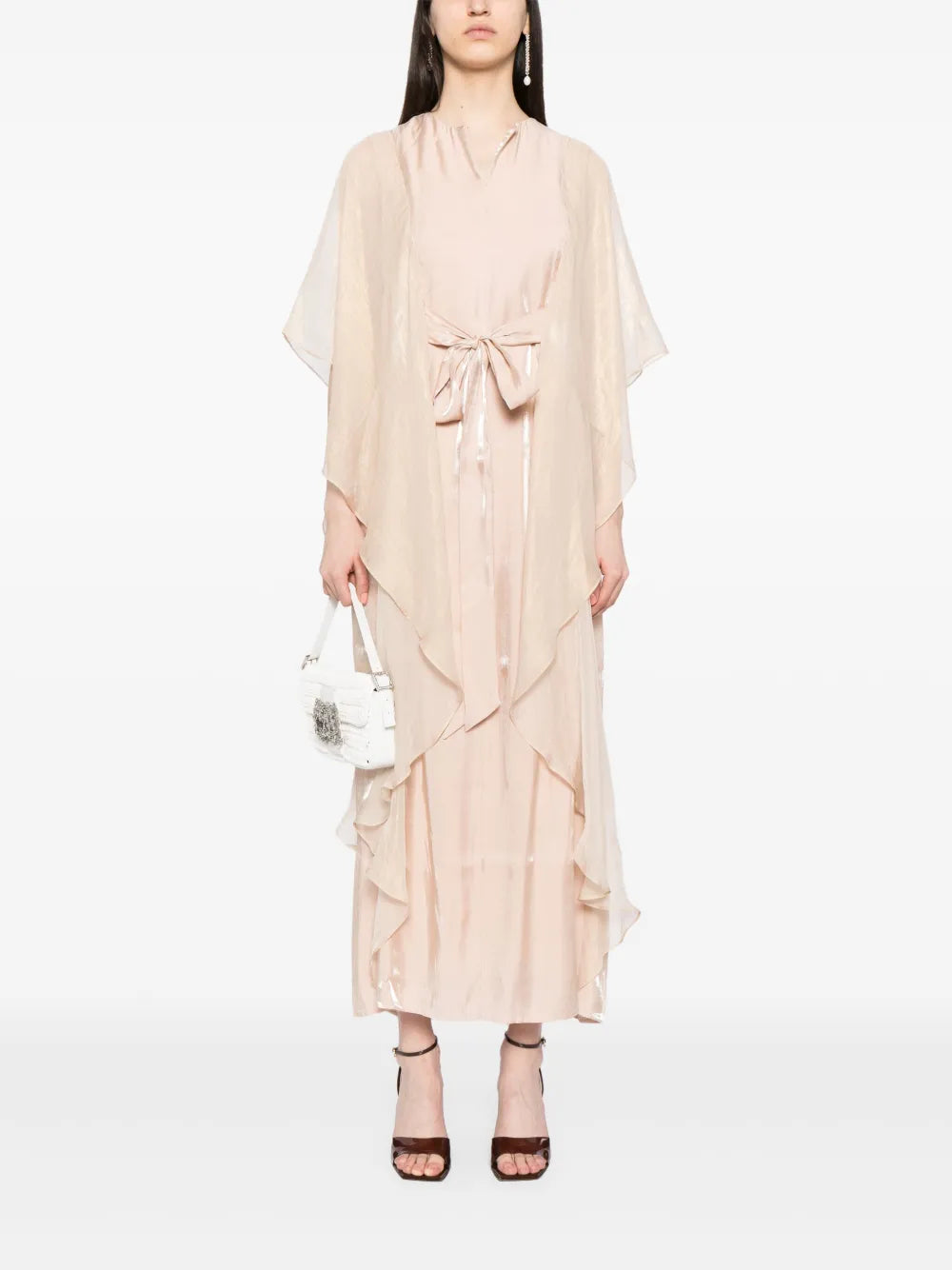Nayeli Draped Kaftan Dress