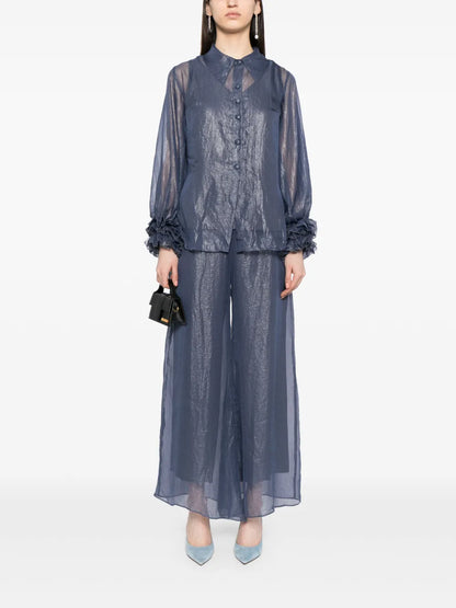 Ashtar Chiffon Trousers Set