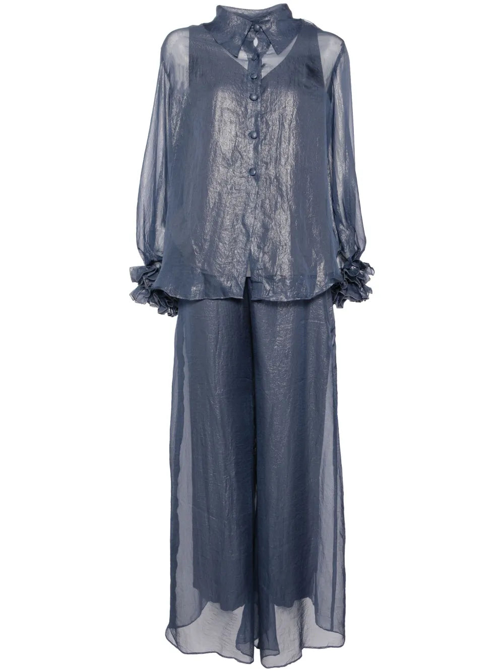 Ashtar Chiffon Trousers Set