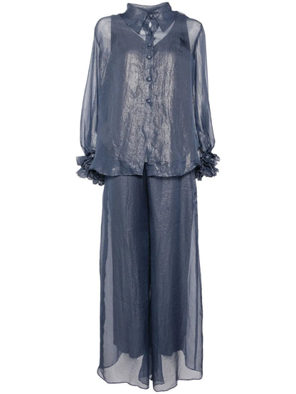 Ashtar Chiffon Trousers Set