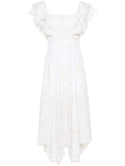 Sheen Broderie-Anglaise Maxi Dress