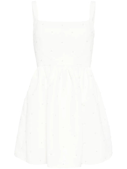 Quinn Pearl-Embellished Minidress