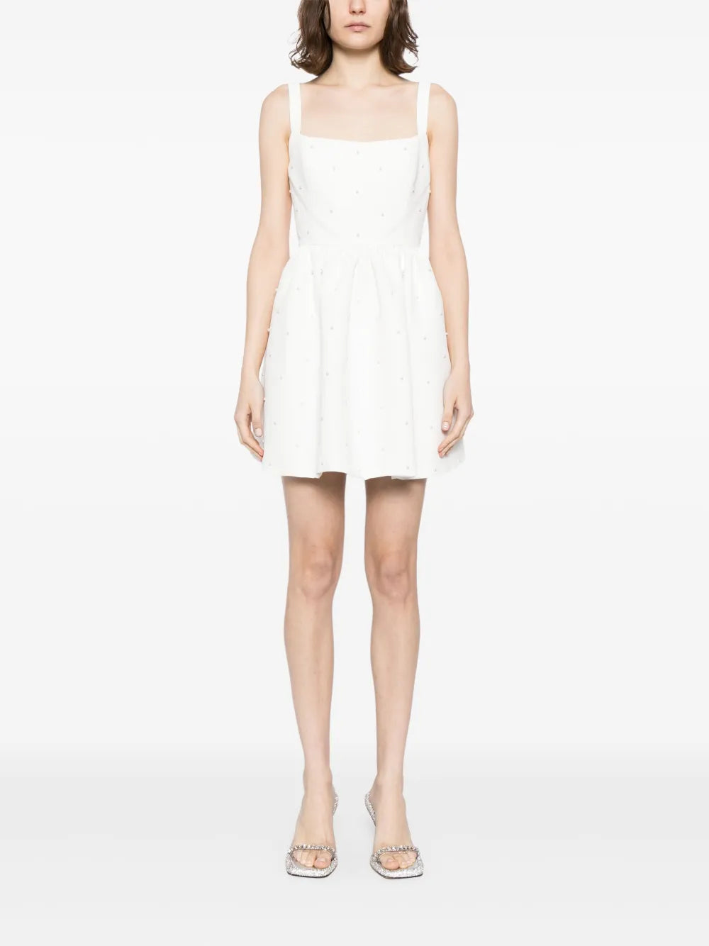Quinn Pearl-Embellished Minidress