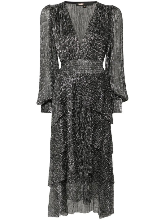 Ruffled Midi Dress