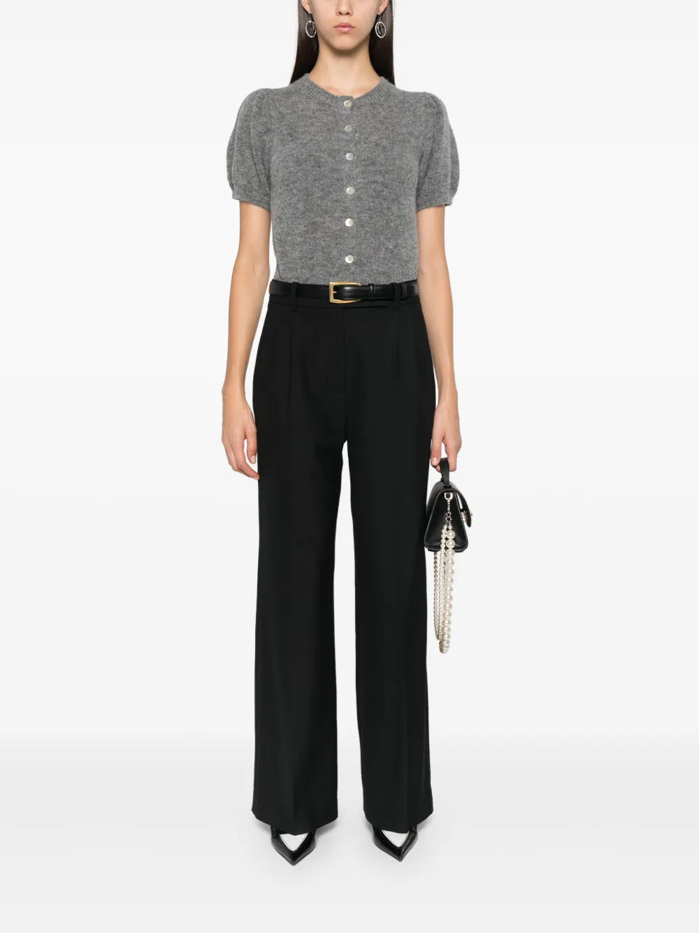 Pleated Tailored Trousers