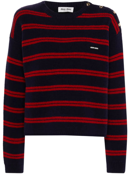 Striped Knitted Jumper