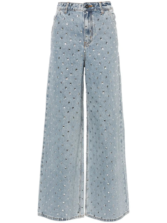 High-Rise Wide-Leg Jeans