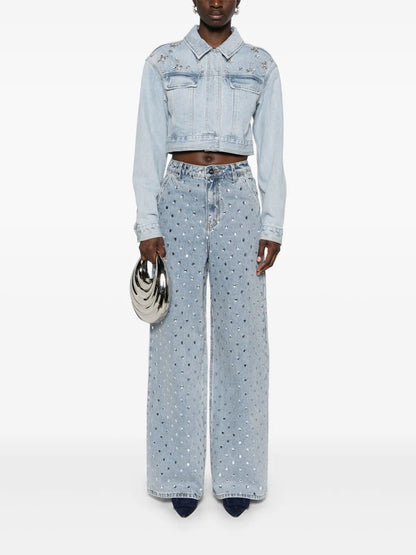 High-Rise Wide-Leg Jeans