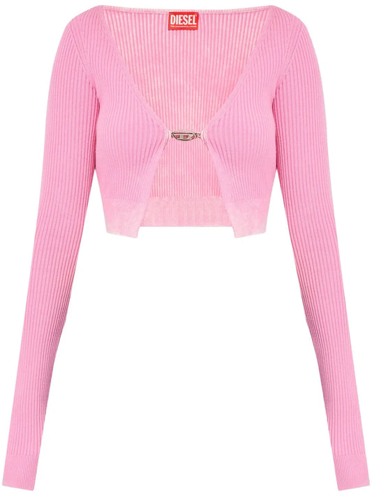 M-Latina Ribbed Cotton Crop Top
