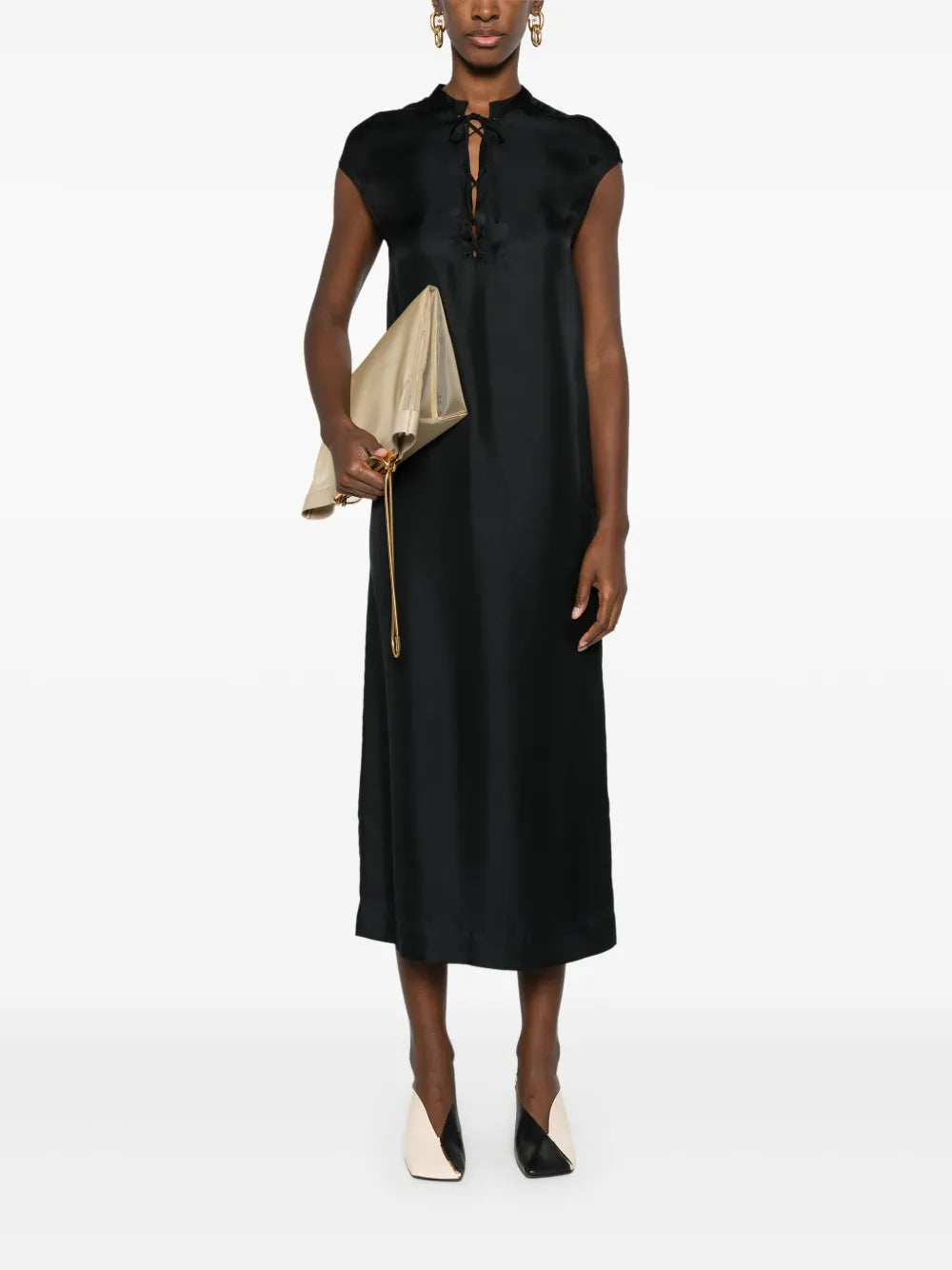 Demeter Silk Midi Dress