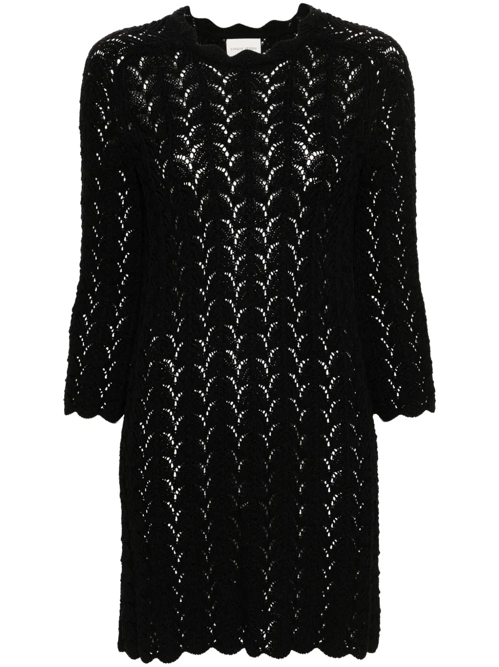 Ditu Open-Knit Minidress