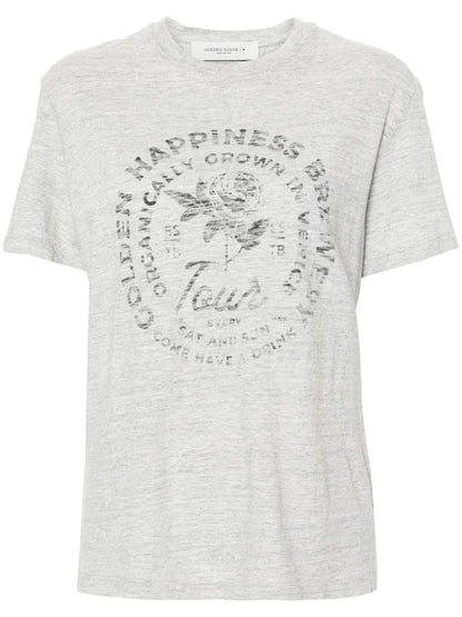 Logo-Print Cotton T-Shirt
