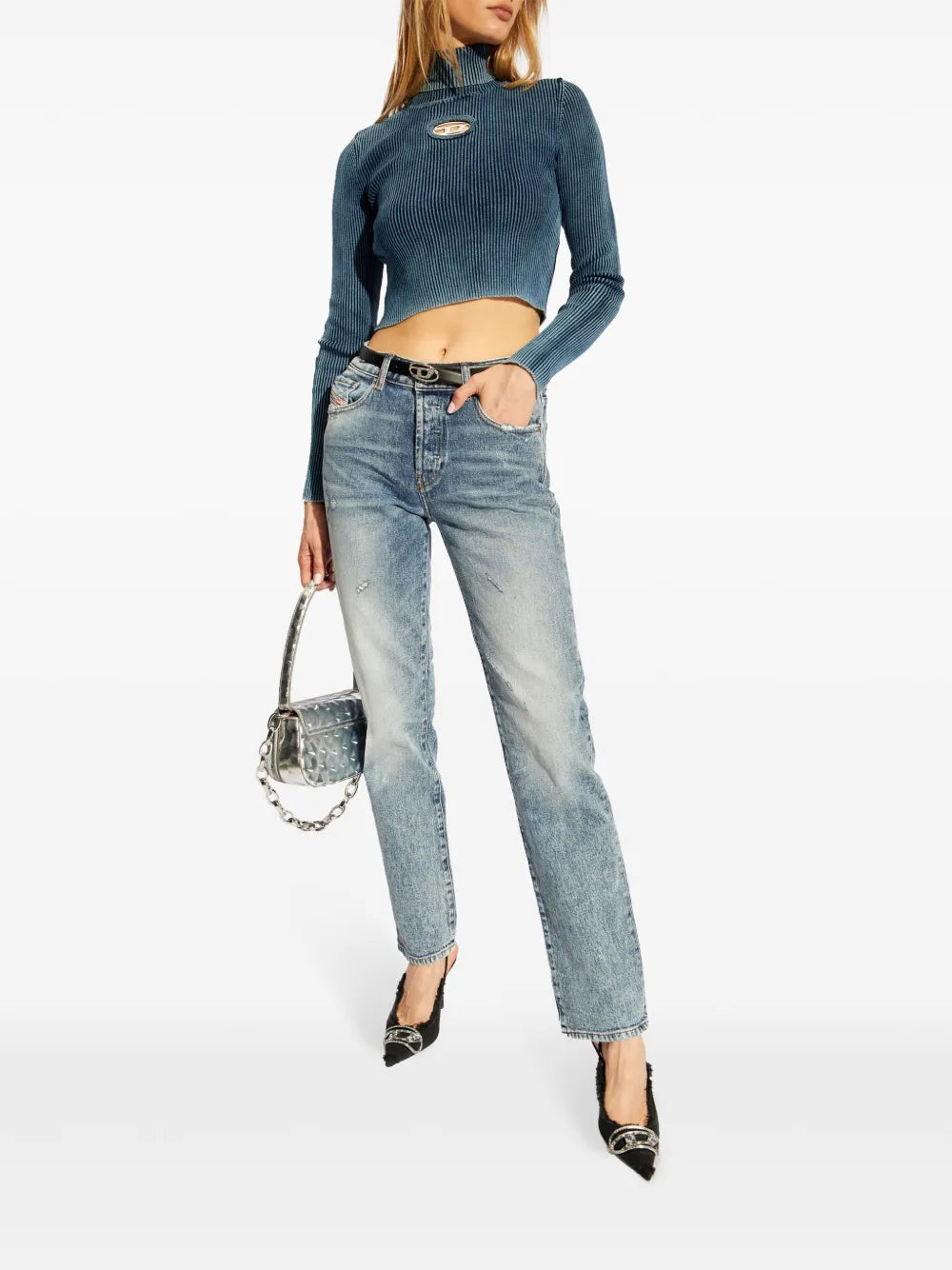 M-Anchor-A-Tn Ribbed Cotton Top
