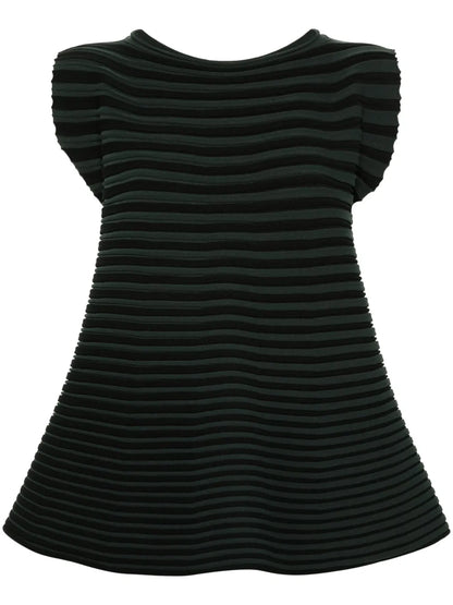 Bounce Plissé Knitted Top