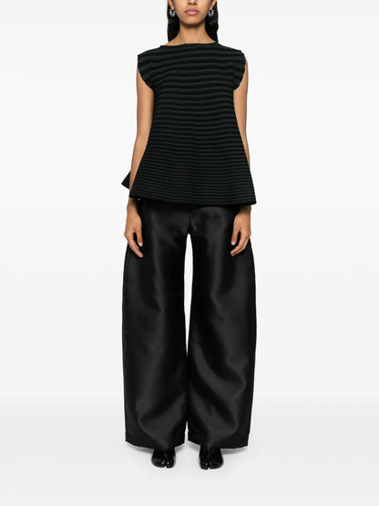 Bounce Plissé Knitted Top