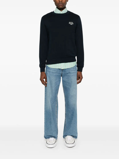 Embroidered-Logo Sweatshirt
