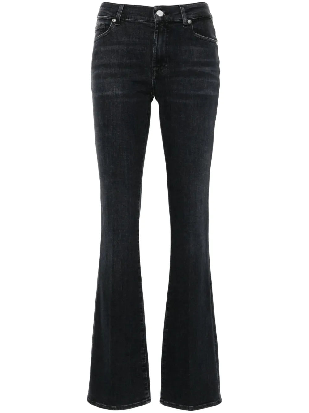 Illusion Space Mid-Rise Bootcut Jeans