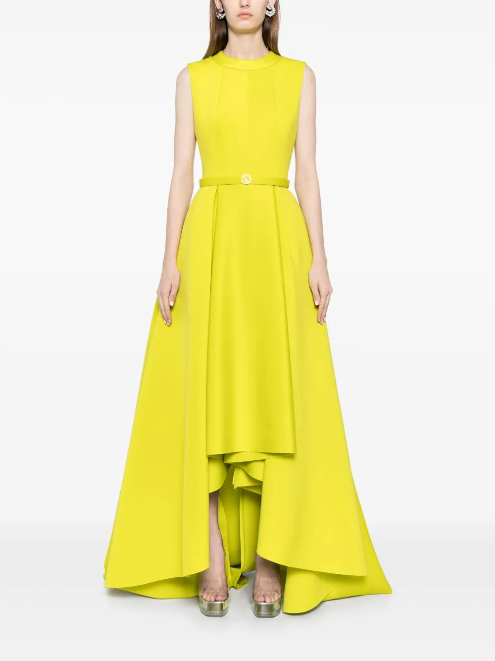 High-Low Neoprene Gown