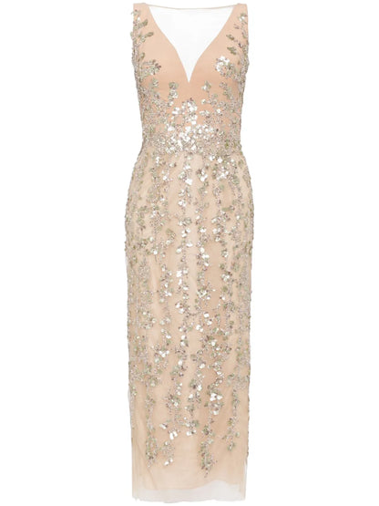Sequin-Embellished Dress