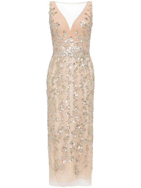 Sequin-Embellished Dress