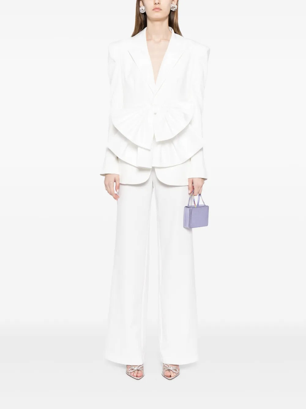 Straight-Leg Tailored Trousers